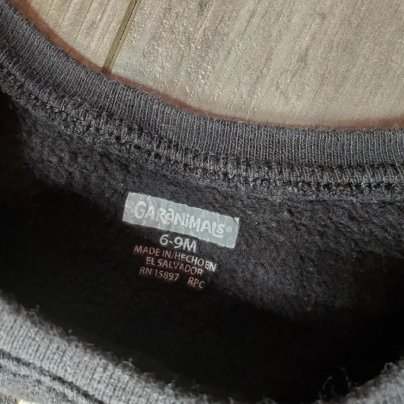 Garanimals Baby Girls "A Little Bit Sassy" Long Sleeve Fleece Top Size 6-9M NWOT - Picture 2 of 9